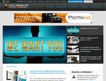 Tablet Screenshot of collaboratif.dsisionnel.com